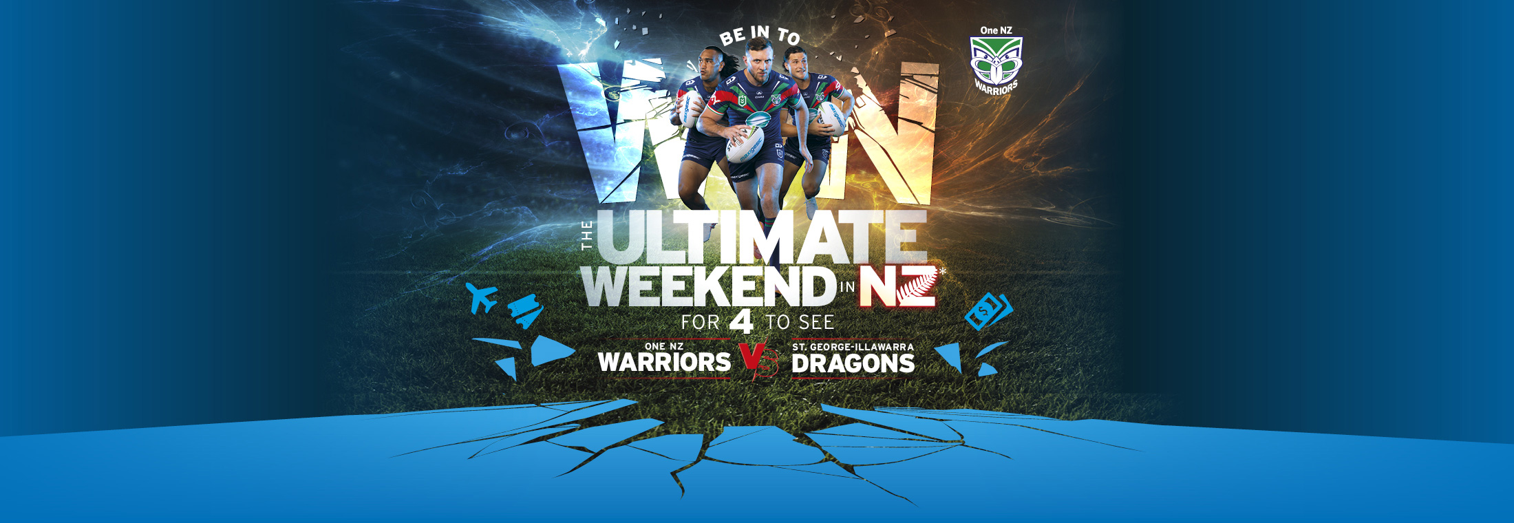 Maxigesic Promotion Warriors Be Into Win The Ultimate Weekend In Nz